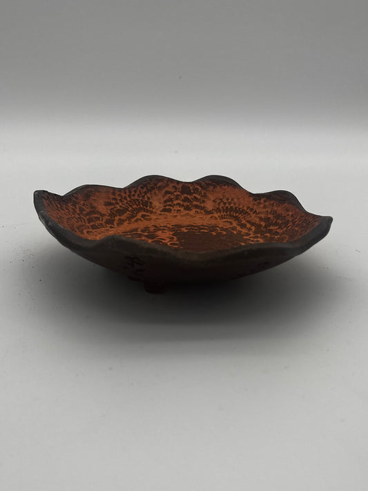 Small scalloped plate