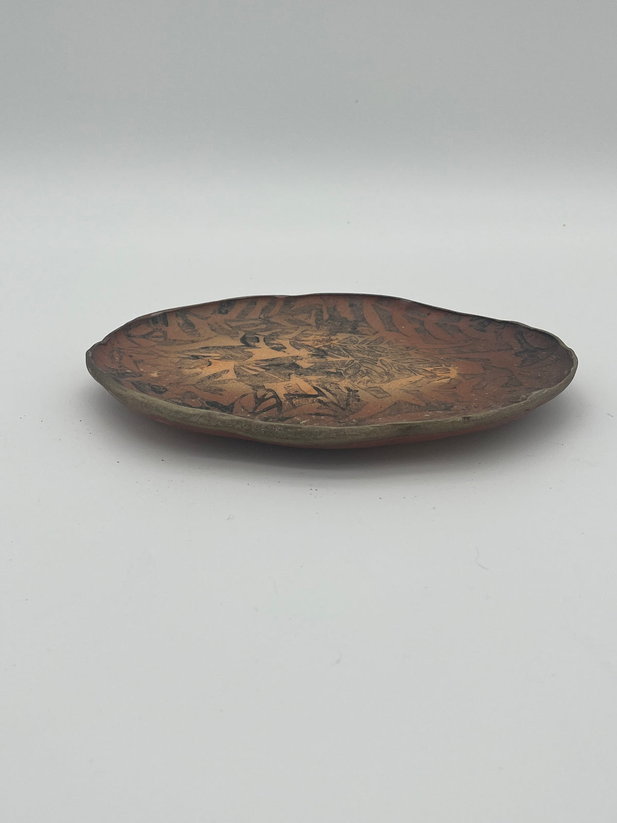 Wood fired plate