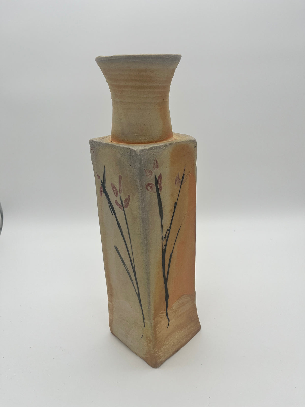 Wood fired vase- Ashley 5