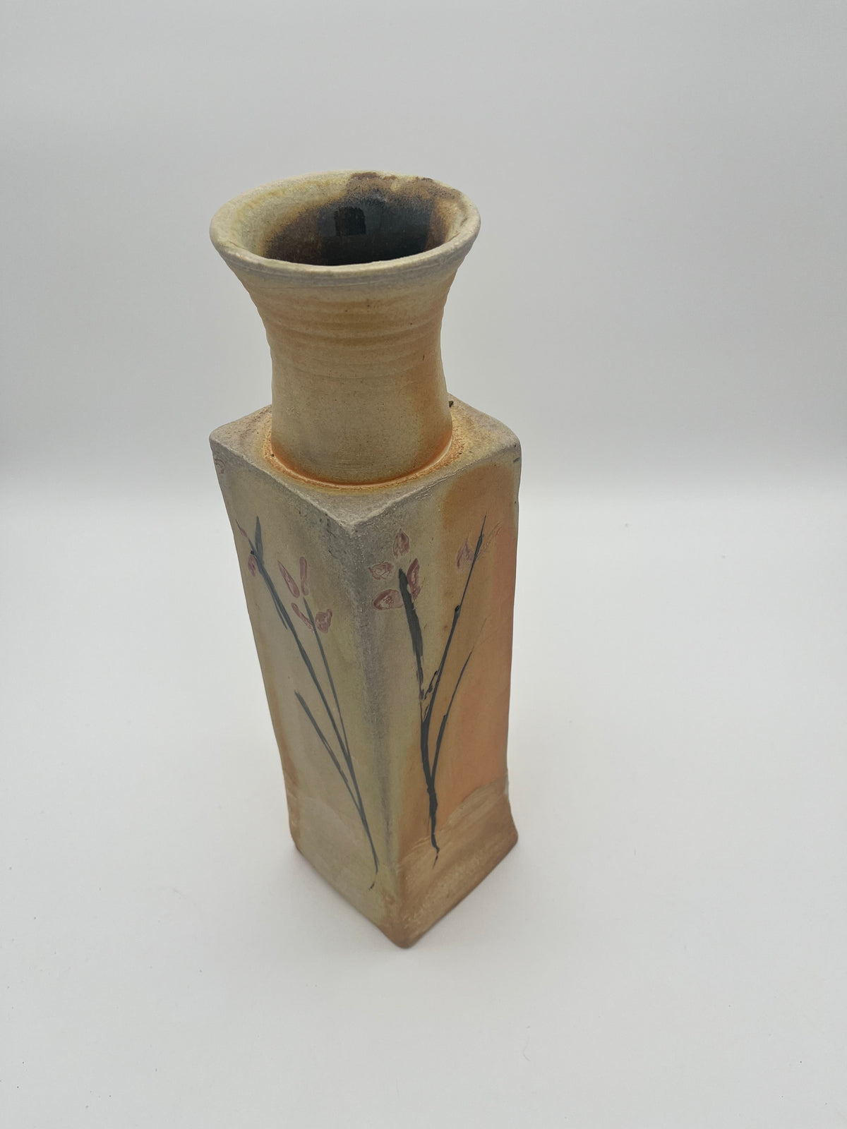 Wood fired vase- Ashley 5