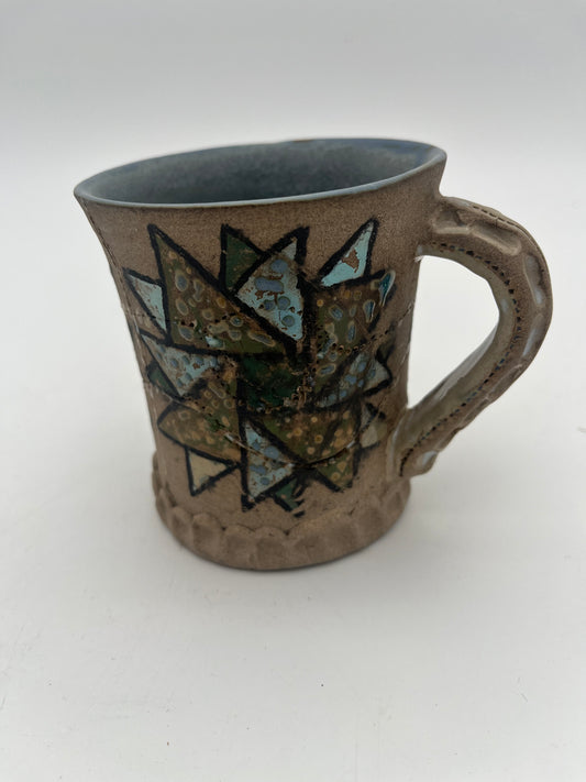 Mug - Quilt pattern 1